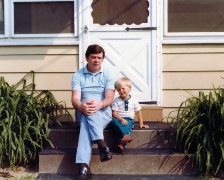 Ray and his grandfather