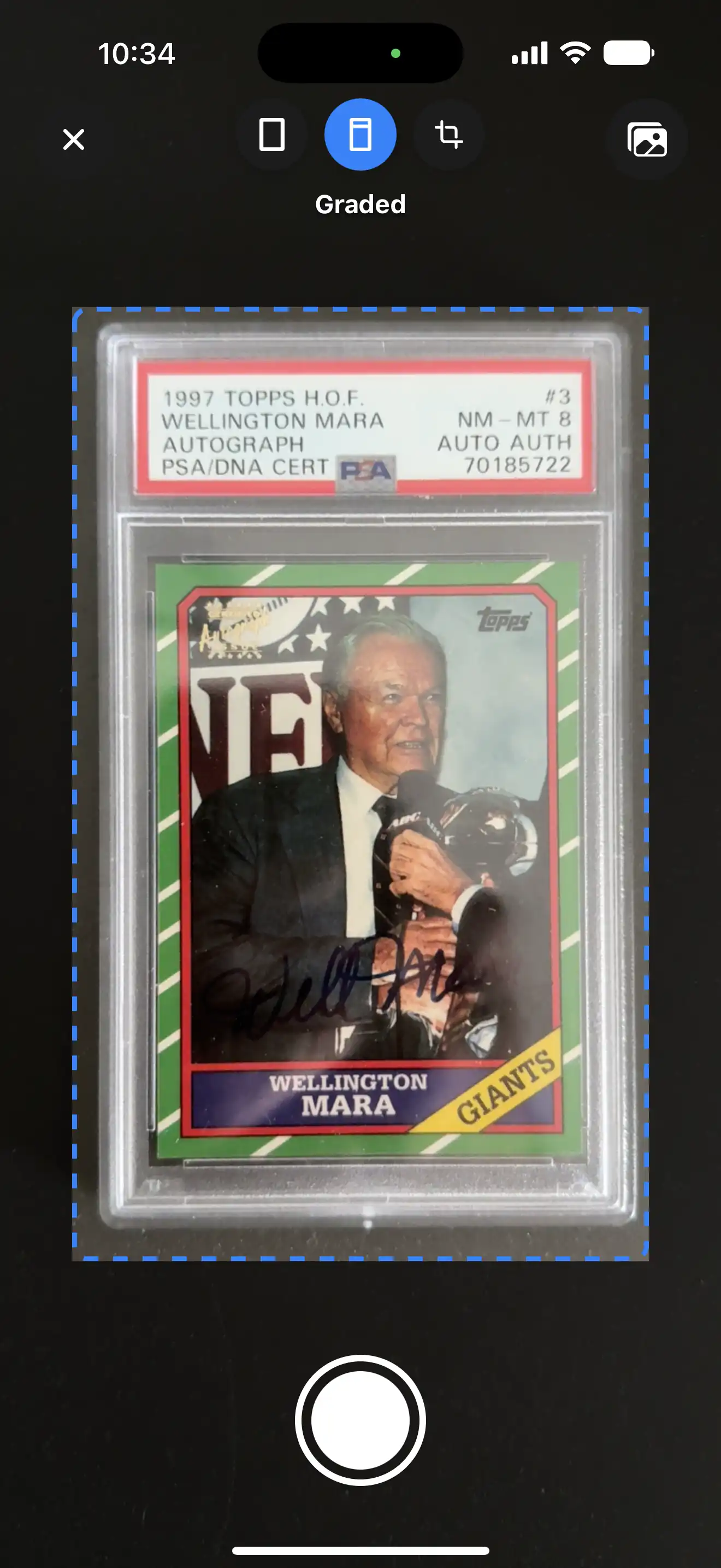 Auto or manually crop